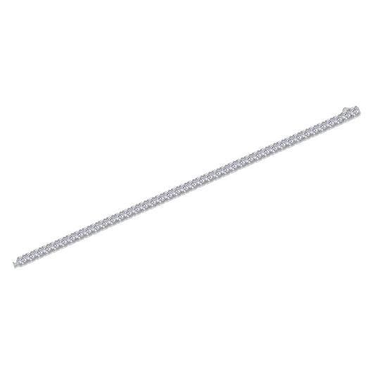 Gravitation Mossan Diamond S925 Silver Bracelet