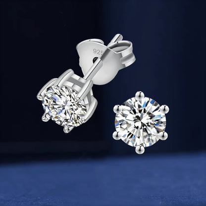 Classic Six Claw Luxury Earrings