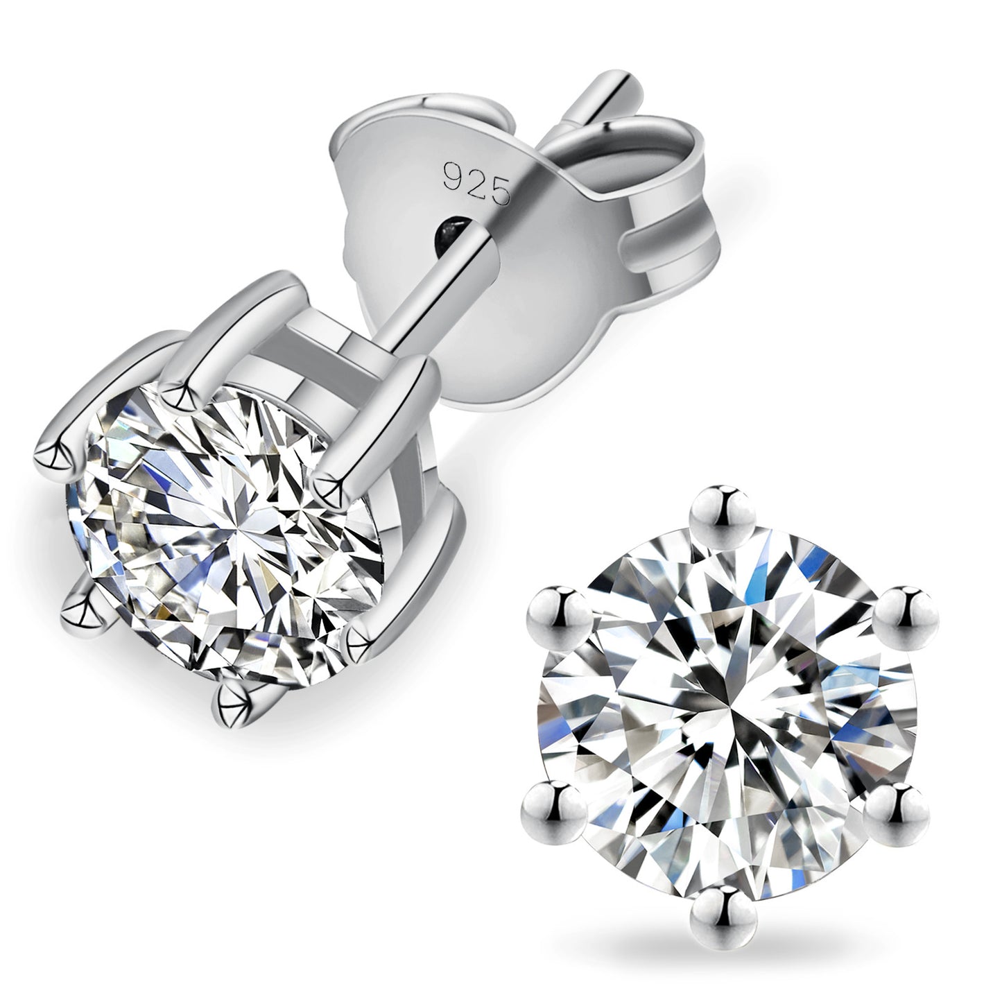 Classic Six Claw Luxury Earrings